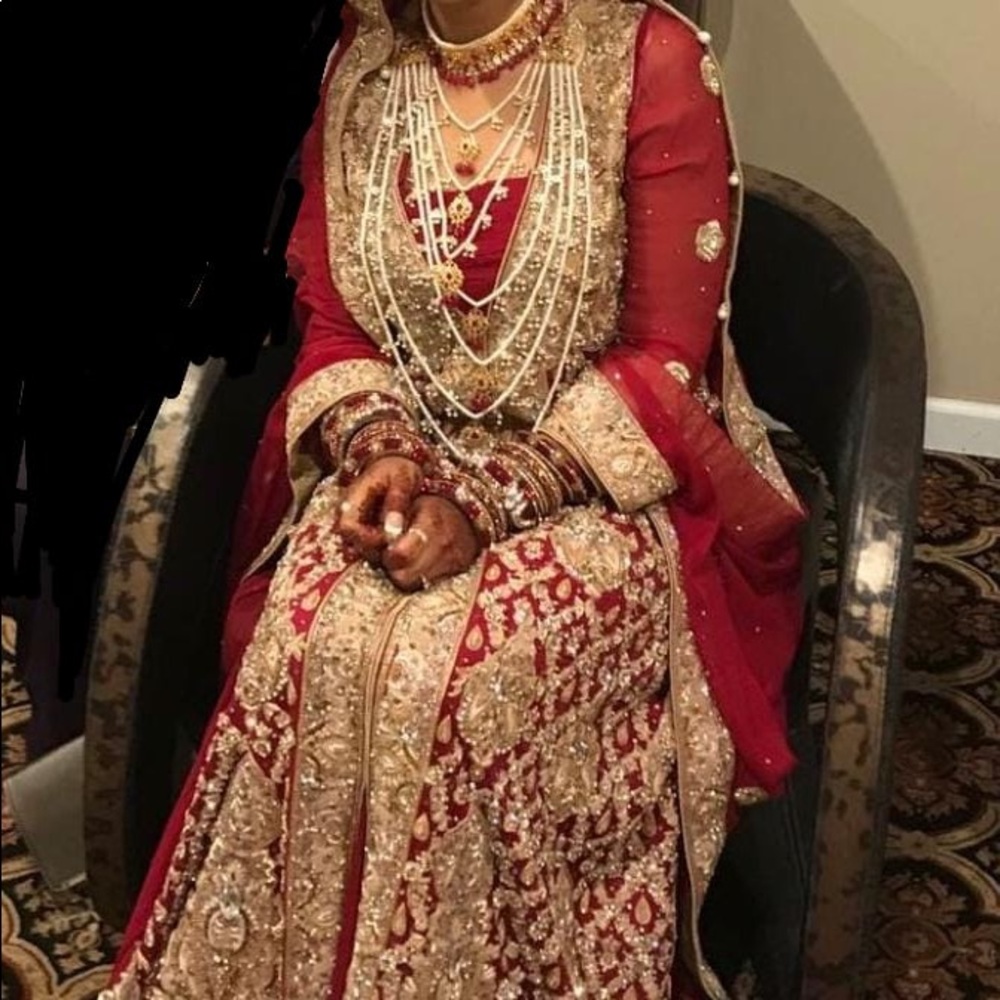 Indian Pakistani bridal dress